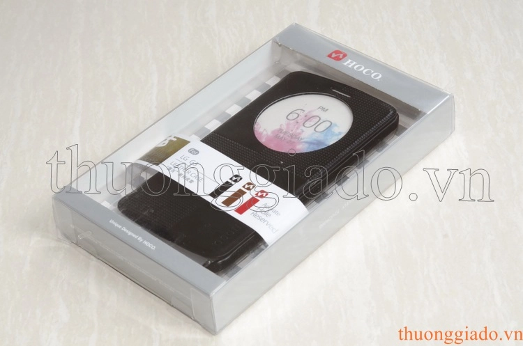 Bao Da LG G3/ F400 ( Hiệu HOCO, Crystal Series )