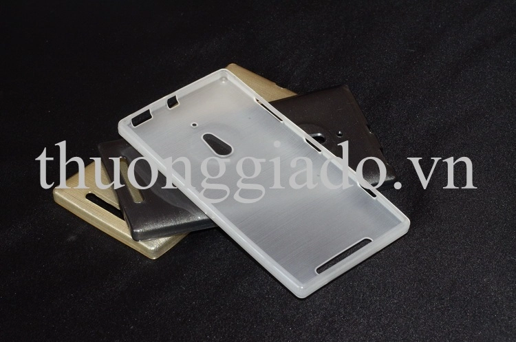 Ốp lưng silicon Nokia Lumia 830, loại sọc ngang