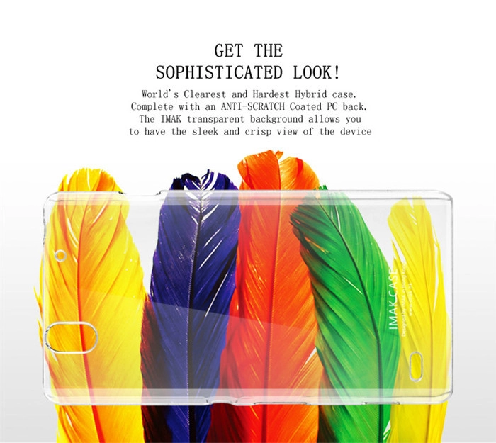 Ốp lưng Sony Xperia C4 nhựa cứng trong suốt hiệu iMak