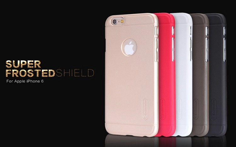 Ốp lưng iPhone 6-iPhone  6 Plus (4.7" và 5.5") Hiệu NillKin, Super Frosted Shield
