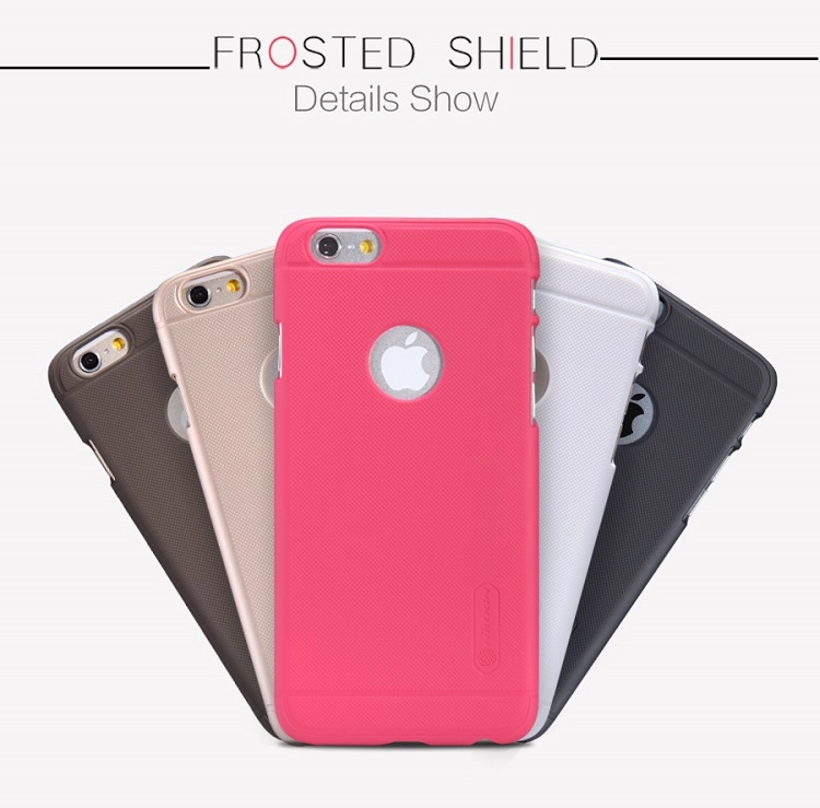 Ốp lưng iPhone 6-iPhone  6 Plus (4.7" và 5.5") Hiệu NillKin, Super Frosted Shield