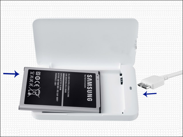 Genuine Samsung Galaxy Note 3 Extra Battery Charger Sạc Pin Rời Chính Hãng