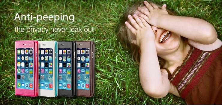 Bao Da Chống Nhìn Trộm iPhone 6-iPhone  6 Plus  ( Hiệu X-Fitted )