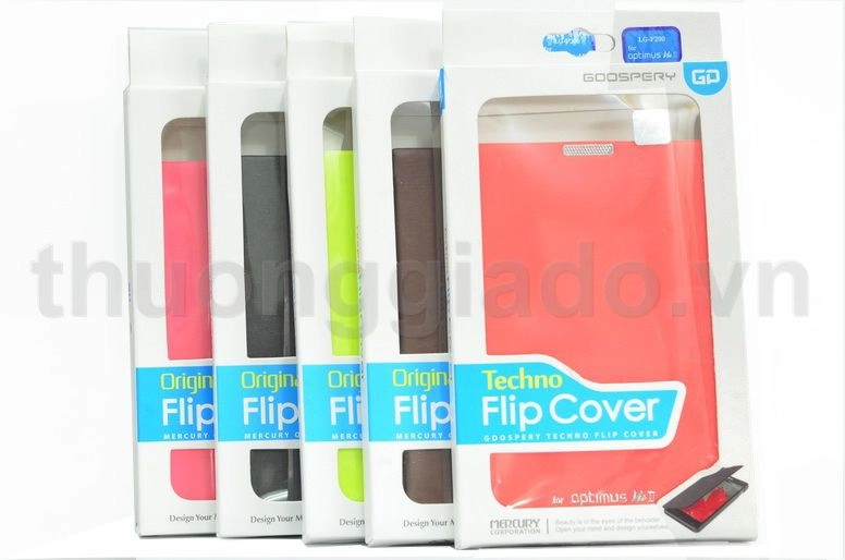 Bao Da Mercury Original Flip Cover LG Optimus Vu 2 F200l