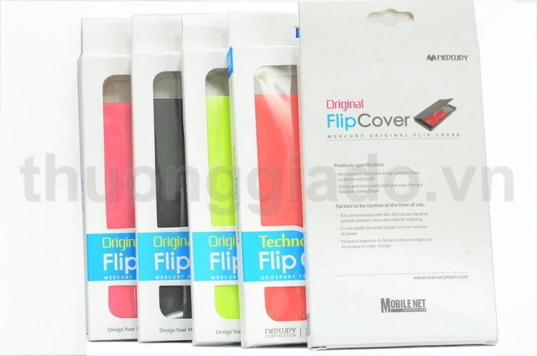 Bao Da Mercury Original Flip Cover LG Optimus Vu 2 F200l