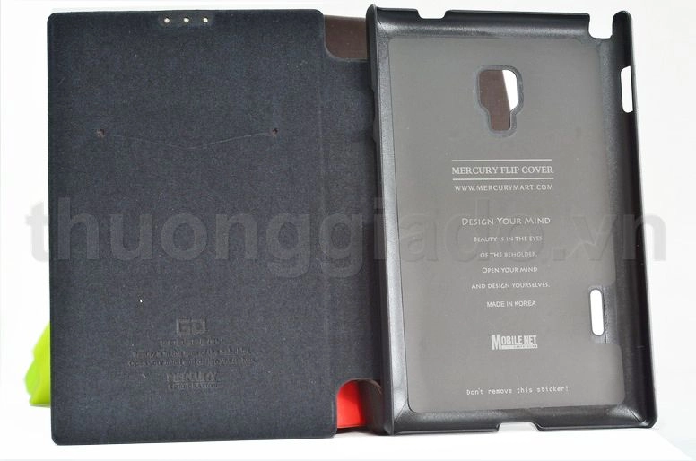 Bao Da Mercury Original Flip Cover LG Optimus Vu 2 F200l