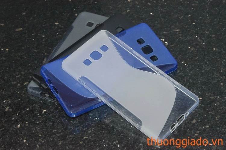 Ốp lưng silicon Samsung Galaxy A7 ( S-Line, TPU Case )