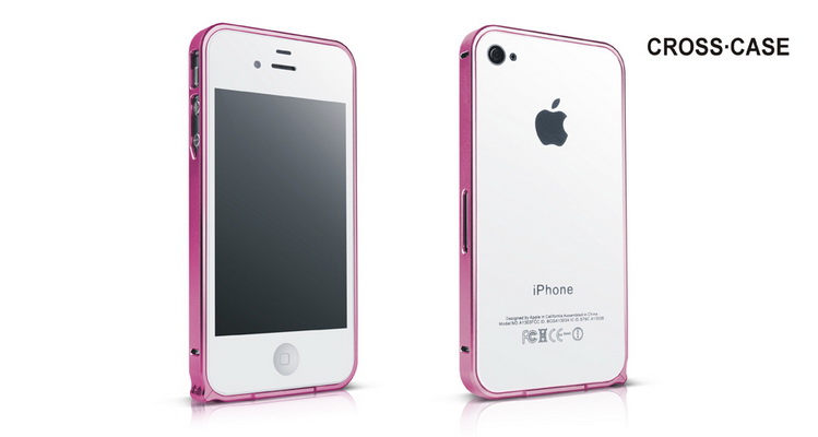 iPhone 5/ iPhone 5s/ iPhone SE hiệu Cross-Case 0.7mm metal bumper