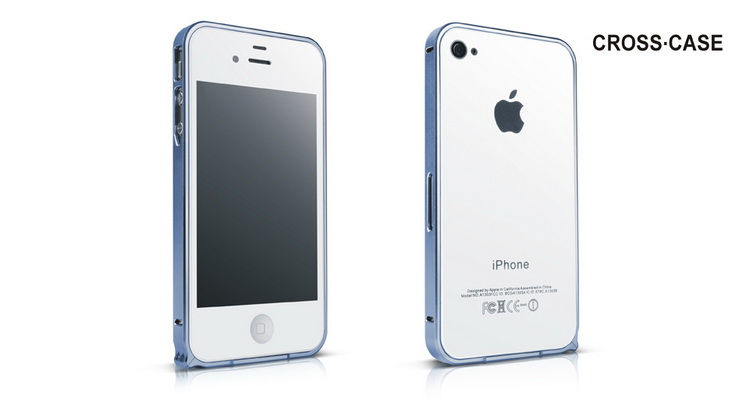 iPhone 5/ iPhone 5s/ iPhone SE hiệu Cross-Case 0.7mm metal bumper