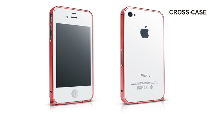 iPhone 5/ iPhone 5s/ iPhone SE hiệu Cross-Case 0.7mm metal bumper