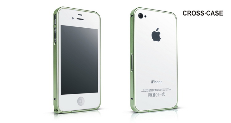 iPhone 5/ iPhone 5s/ iPhone SE hiệu Cross-Case 0.7mm metal bumper