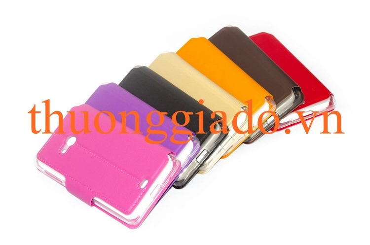 Bao Da Lumia 535 ( Hiệu ONJESS, 2 cửa sổ ) Smart Case