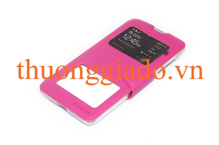 Bao Da Lumia 535 ( Hiệu ONJESS, 2 cửa sổ ) Smart Case
