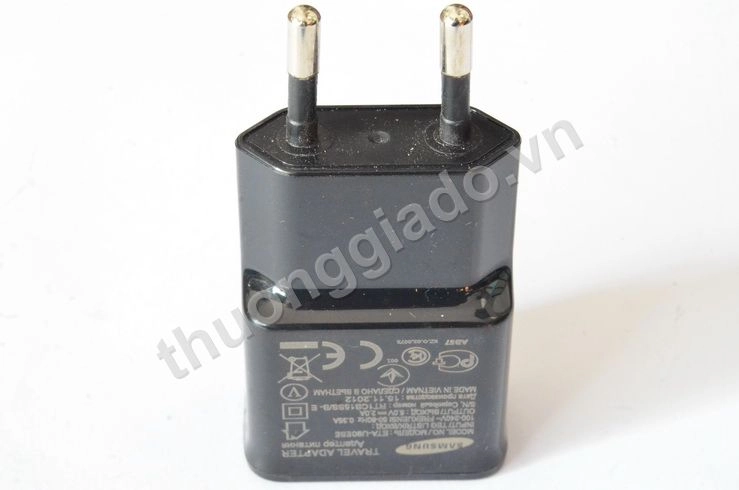 Củ sạc Samsung Galaxy Note II, Note 2, N7100, i9500  Màu Đen ORIGINAL TRAVEL ADAPTER Củ sạc Samsung Galaxy Note II, Note 2, N7100, i9500  Màu Đen ORIGINAL TRAVEL ADAPTER
