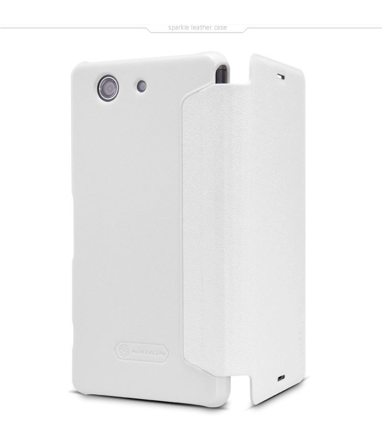 Bao Da Sony Xperia Z3 Compact ( Hiệu NillKin, Spark Series Leather Case ) Bao Da Sony Xperia Z3 Compact ( Hiệu NillKin, Spark Series Leather Case )