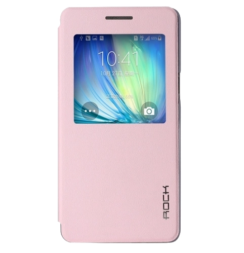 Bao Da Samsung Galaxy A5 S View Case ( Hiệu Rock, Uni Series Smart Leather Case )