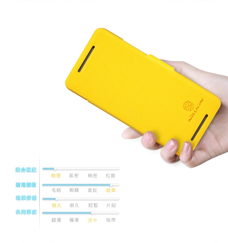 Bao Da HTC One Mini (M4) HTC 601e, NillKin Fresh Series Leather Case