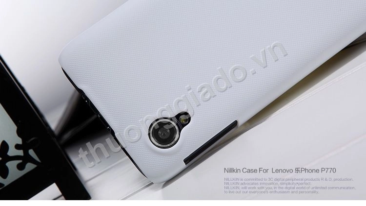 Ốp lưng sần NillKin cho Lenovo P770 (Super Frosted Shield)