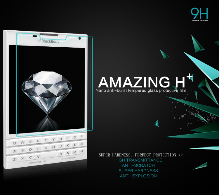 Miếng dán kính cường lực BlackBerry PassPort Q30 Glass Screen