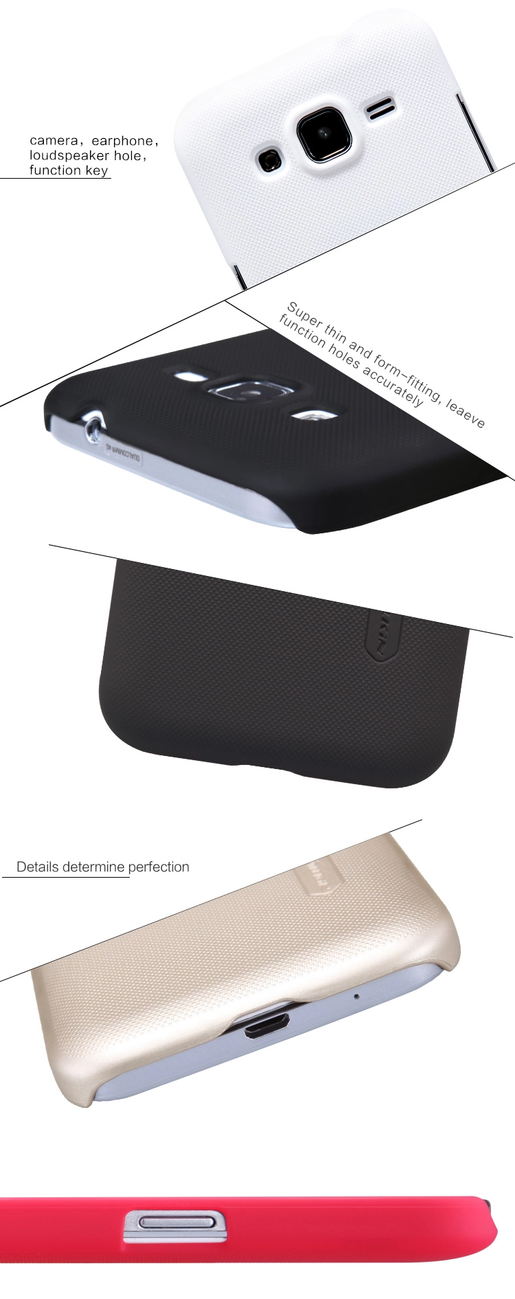 Ốp lưng sần NillKin Samsung Galaxy Core Prime G360 Super Frosted Shield