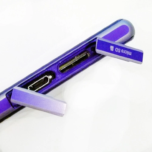 Mảnh nhựa đậy khe cắm thẻ nhớ+Khe sim card+cổng usb cho Sony Xperia Z1 Honami L39h