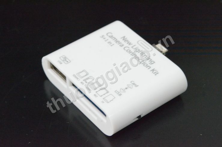 New Lightning Camera Connection Kit for iPad 4, iPad mini