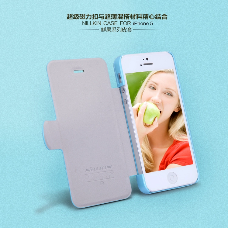 Bao Da iPhone 5 NillKin Fresh Series Leather Case