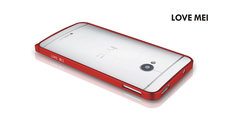 Love Mei Metal Bumper For HTC ONE (M7) 0.6mm