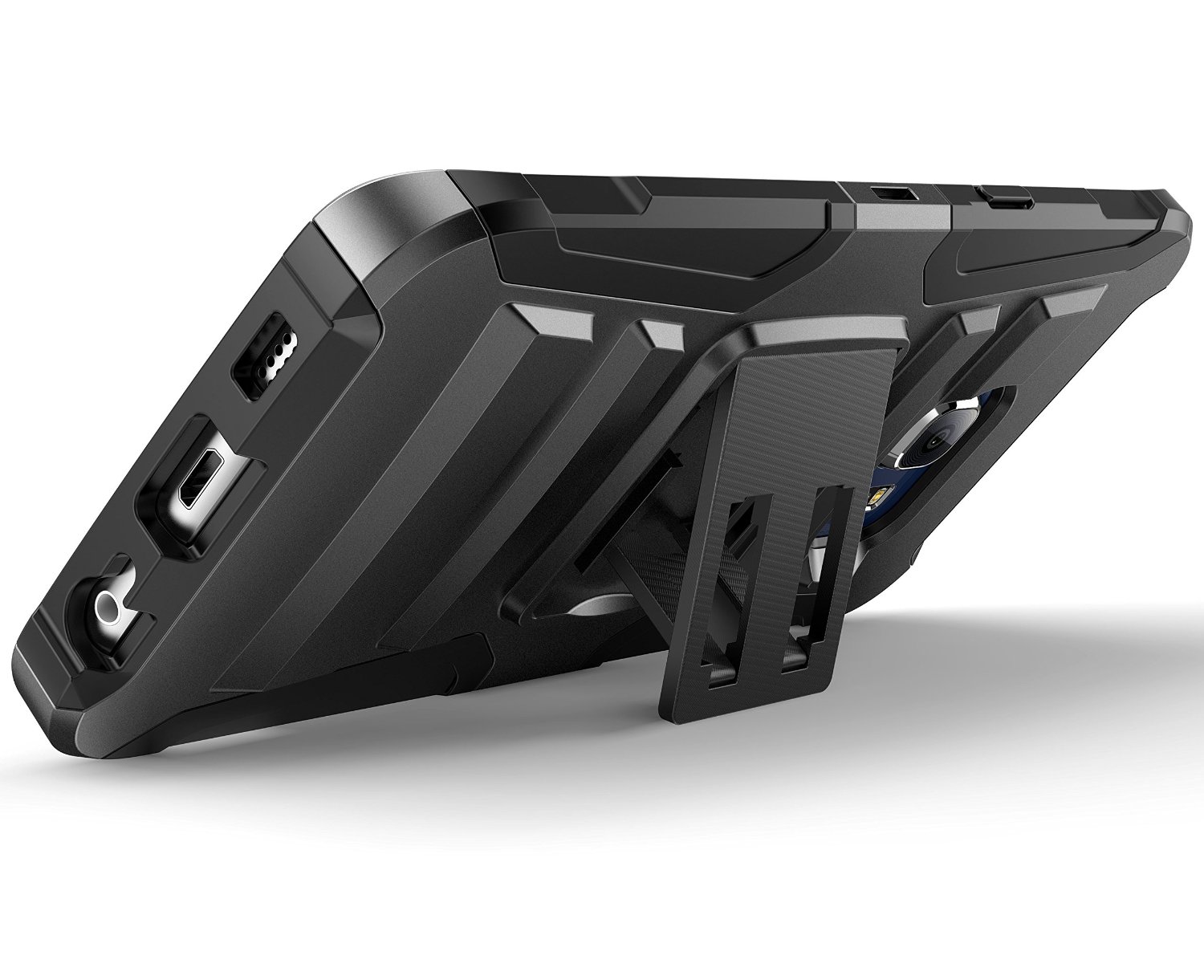 Ốp chống sốc Samsung Galaxy S6 Edge/ G925f (kèm kẹp đeo thắt lưng)