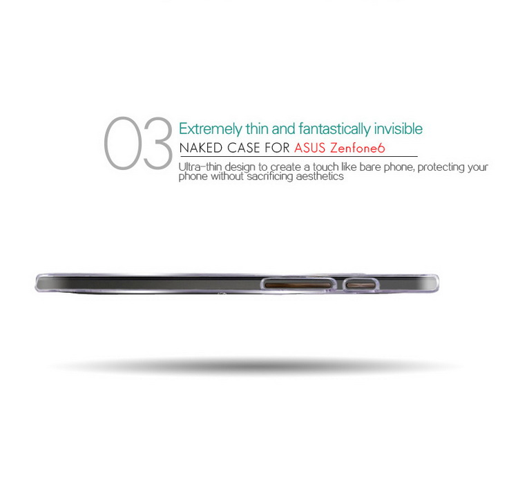 Ốp lưng Asus Zenfone 6/ A600 nhựa cứng trong suốt hiệu BEPAK