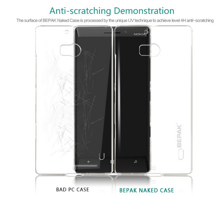 Ốp lưng Nokia Lumia 930/ Lumia 929 nhựa cứng trong suốt hiệu BEPAK