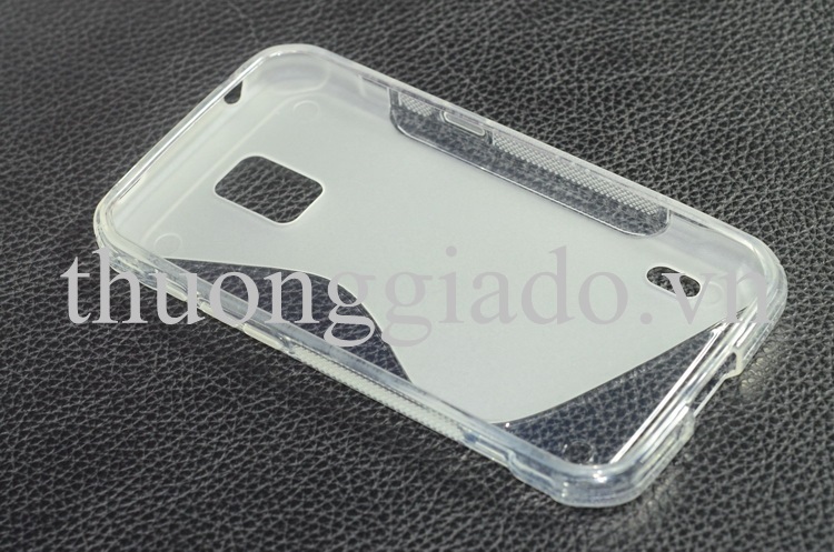 Ốp lưng Samsung Galaxy  S5 Active/ G870 (ốp lưng silicone hiệu S-Line)