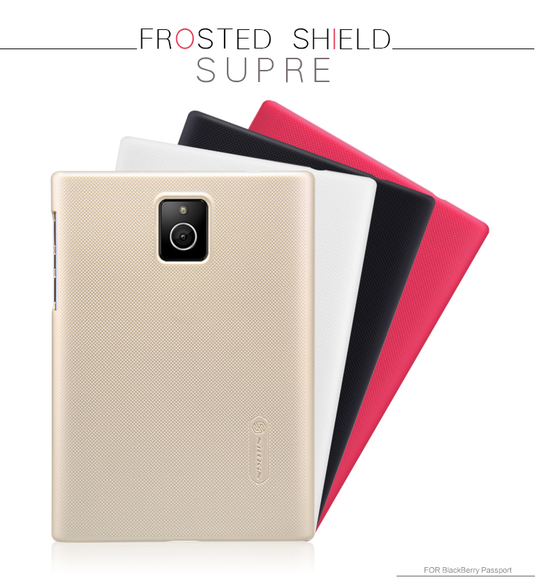 Ốp lưng sần NillKin BlackBerry PassPort-Q30 Super Frosted Shield