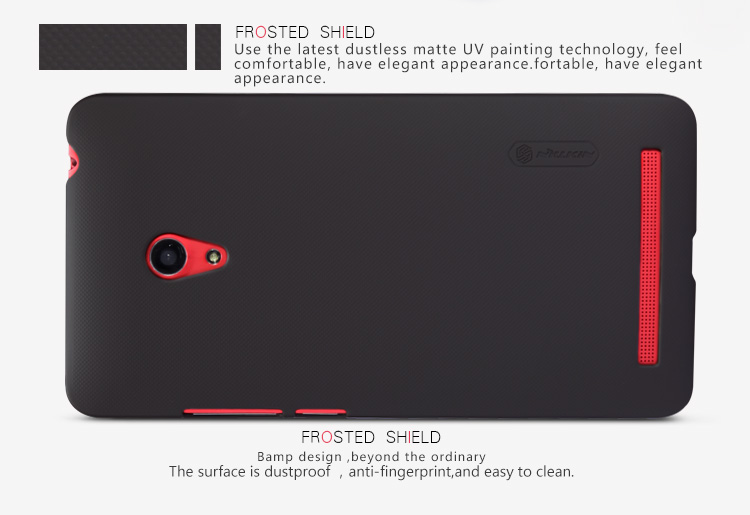 Ốp lưng sần NillKin cho Asus Zenfone 6_A600  Super Frosted Shield