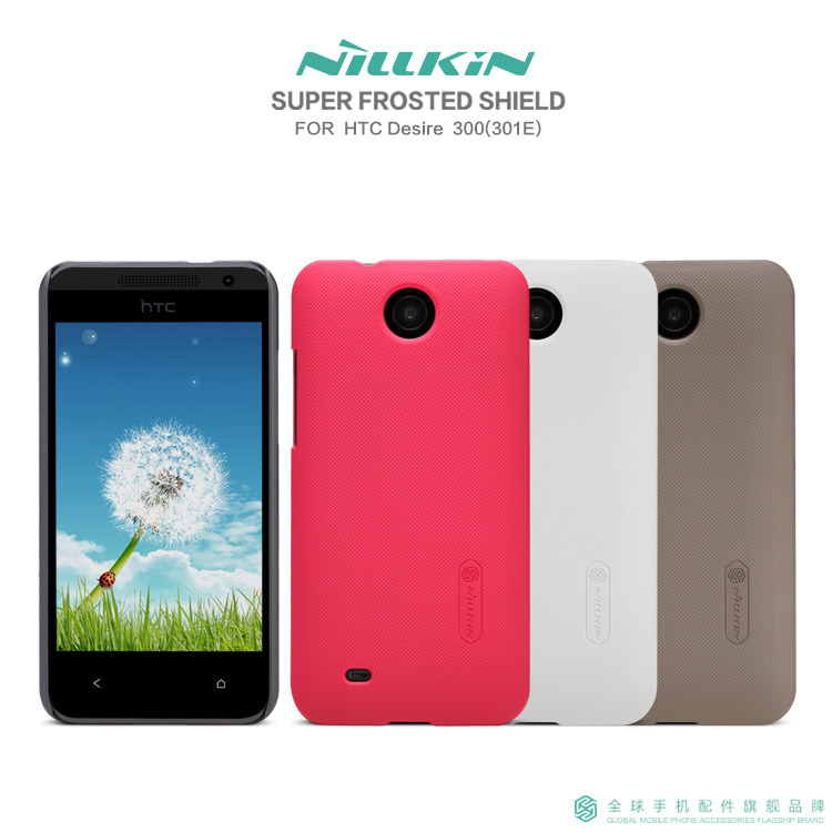 Ốp lưng sần NillKin cho HTC Desire 300 ( Super Frosted Shield )