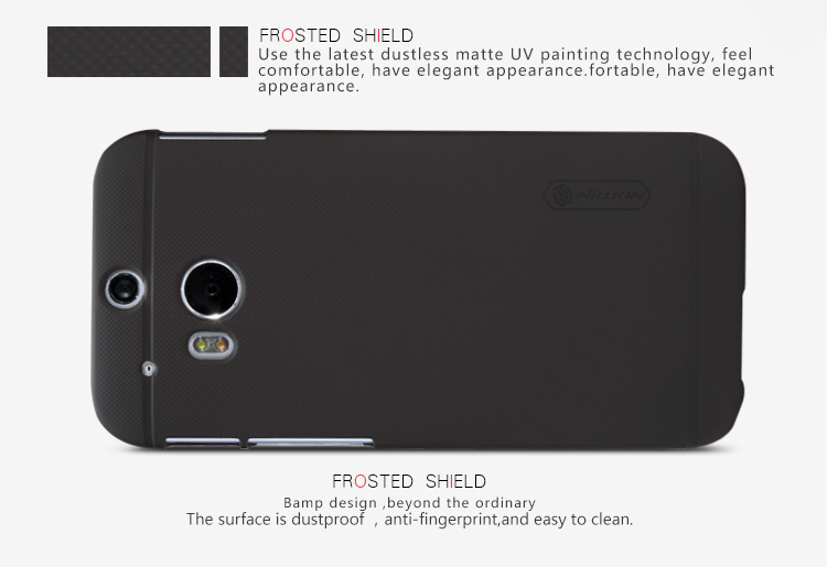 Ốp lưng sần NillKin cho HTC One (M8) Super Frosted Shield