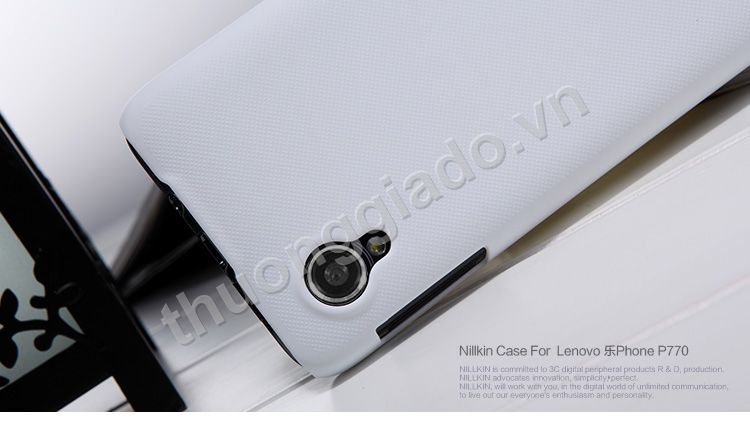 Ốp lưng sần NillKin cho Lenovo P770 (Super Frosted Shield)