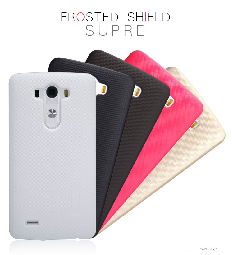 Ốp lưng sần NillKin cho LG G3 F400 D855 Super Frosted Shield