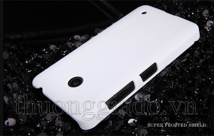 Ốp lưng sần NillKin cho Nokia Lumia 630 Super Frosted Shield