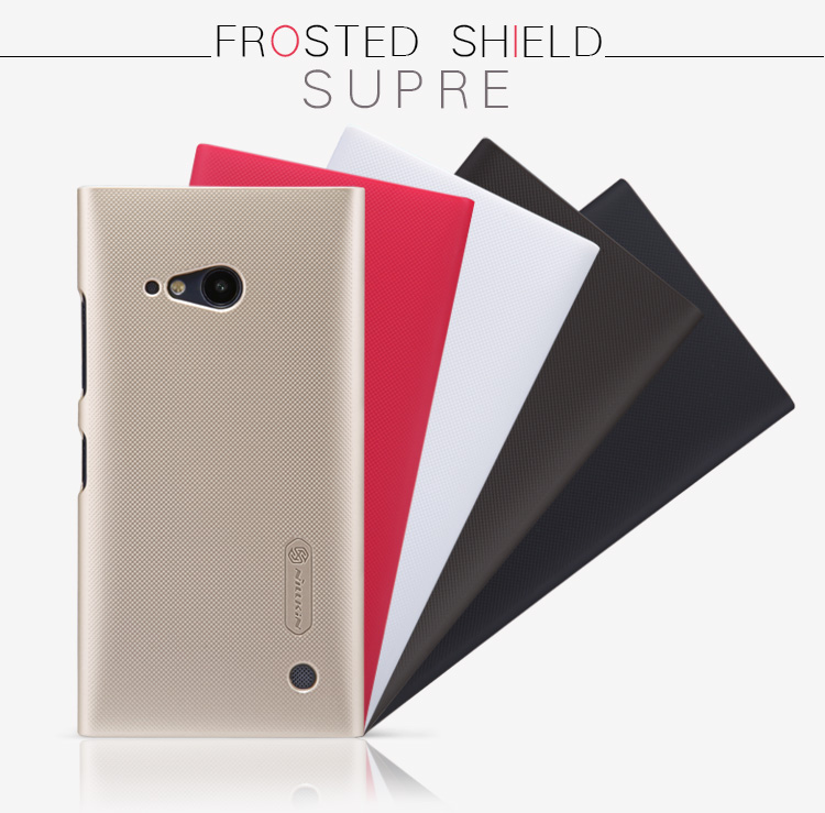 Ốp lưng sần NillKin cho Nokia Lumia 730 Super Frosted Shield