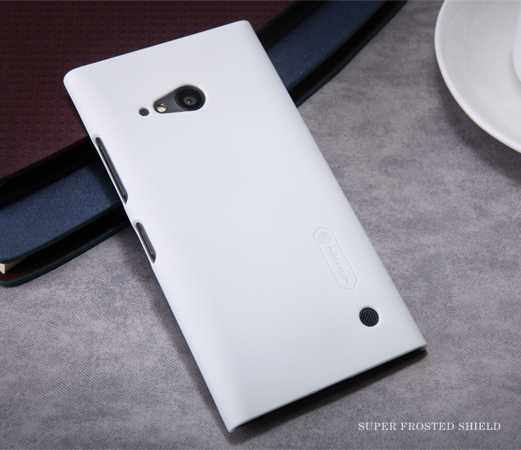 Ốp lưng sần NillKin cho Nokia Lumia 730 Super Frosted Shield