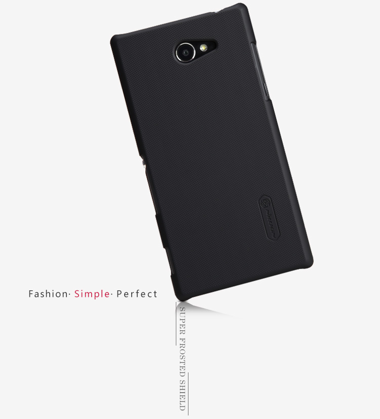 Ốp lưng sần NillKin cho Sony Xperia M2 S50h Super Frosted Shield