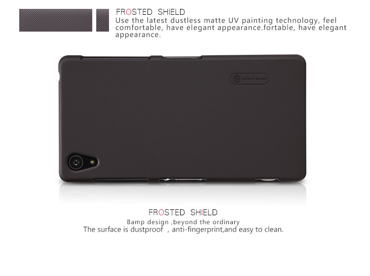 Ốp lưng sần NillKin cho Sony Xperia Z2 L50 Super Frosted Shield