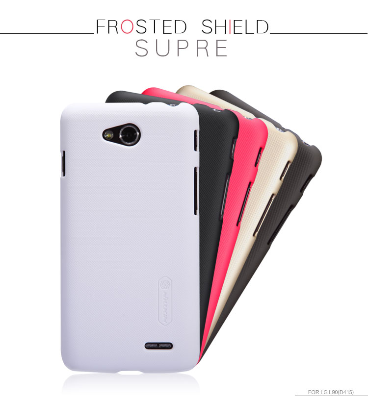 Ốp lưng sần NillKin LG L90/ D405/ D410/ D415 Super Frosted Shield