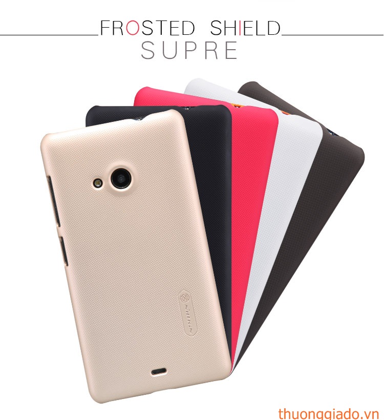 Ốp lưng sần NillKin Microsoft Lumia 535 Frosted Shield