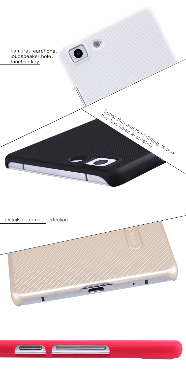 Ốp lưng sần NillKin OPPO R5-R8107 Super Frosted Shield