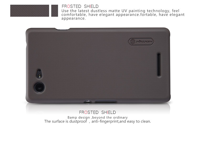 Ốp lưng sần NillKin Sony Xperia E3 Super Frosted Shield