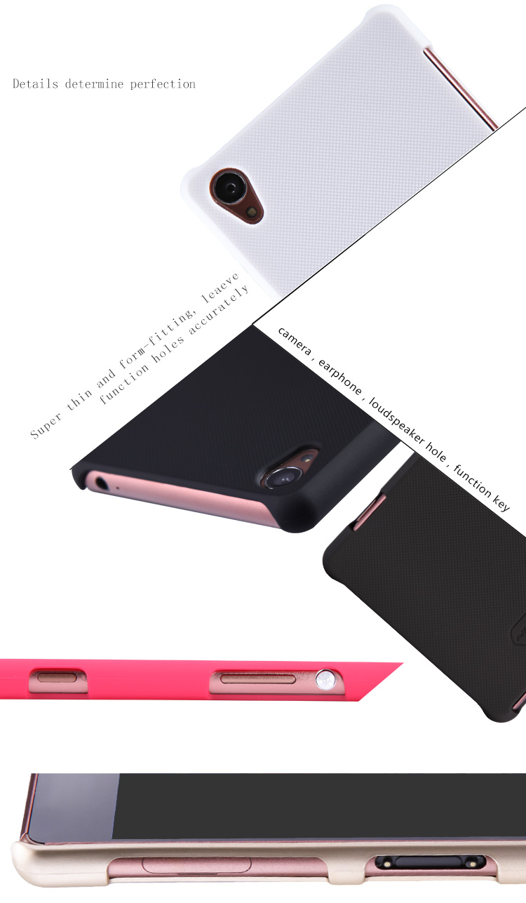 Ốp lưng sần NillKin Sony Xperia Z3/ L55  Super Frosted Shield