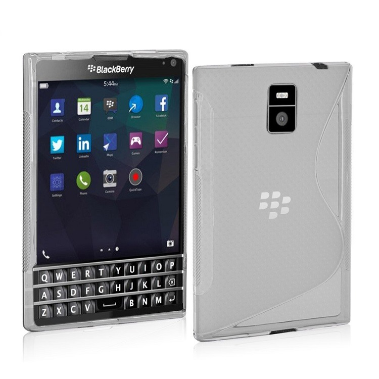Ốp lưng silicon cho BlackBerry PassPort Q30 Soft Protective Case (hiệu S Line)