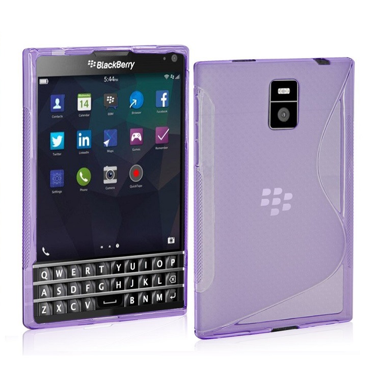 Ốp lưng silicon cho BlackBerry PassPort Q30 Soft Protective Case (hiệu S Line)